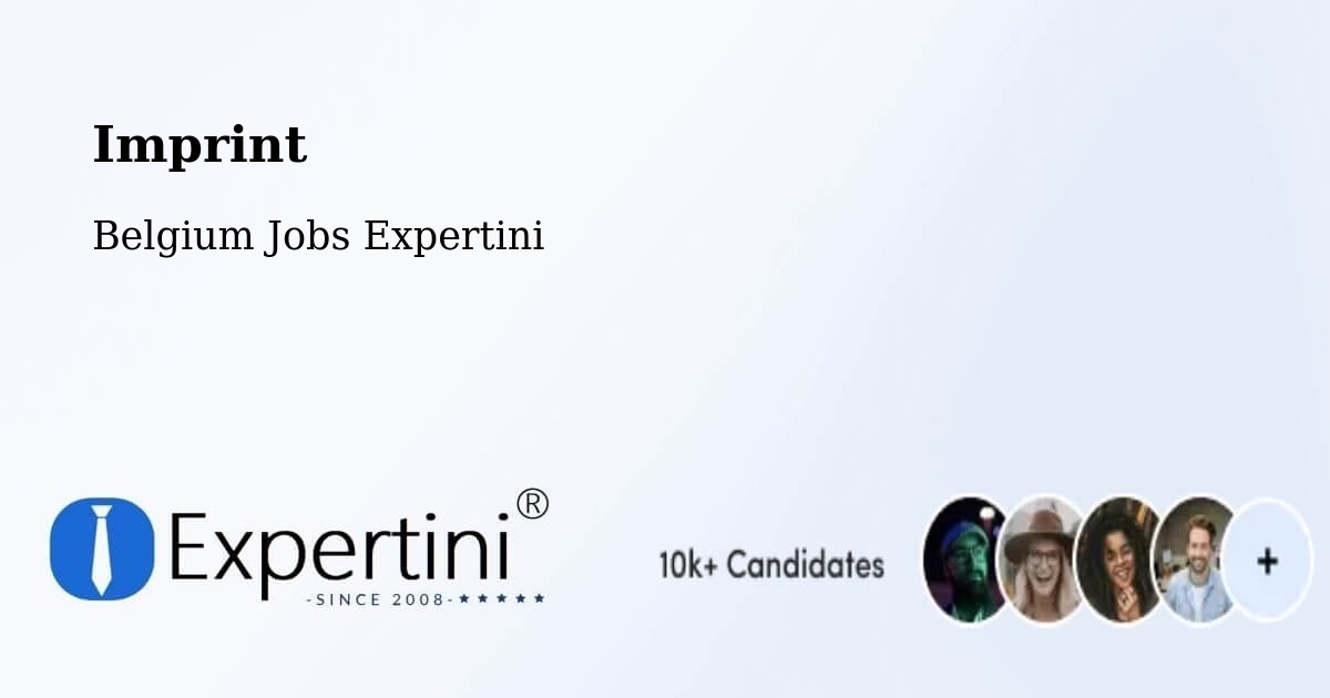 Imprint – Nazareth - Belgium Jobs Expertini